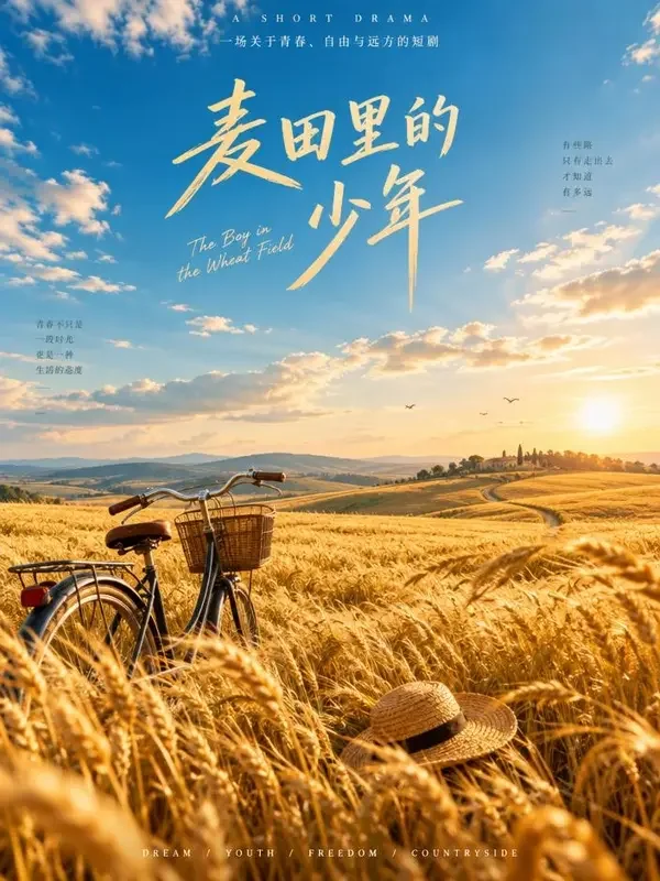 《风吹麦浪的日子》- 糖心vlog乡村励志短剧封面 《风吹麦浪的日子》- 糖心vlog乡村励志短剧封面