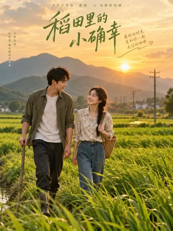 《稻香里的告白》- 糖心vlog田园爱情短剧封面 《稻香里的告白》- 糖心vlog田园爱情短剧封面